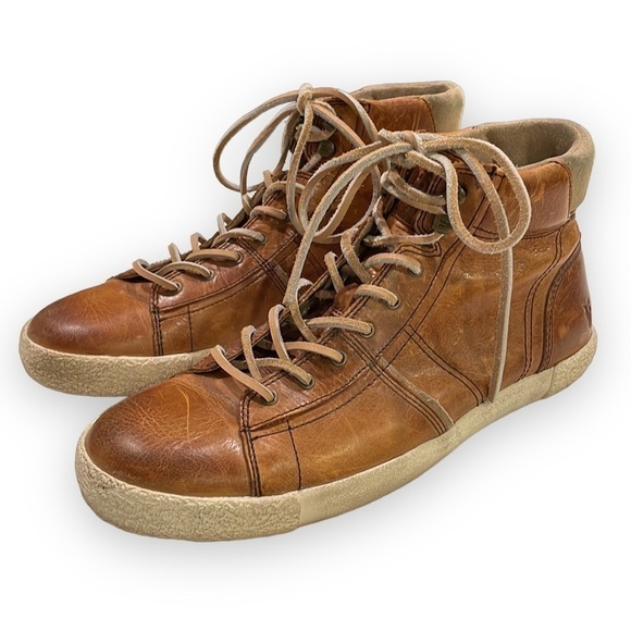 Frye Hightop Brown Sneaker - Picture 2 of 13